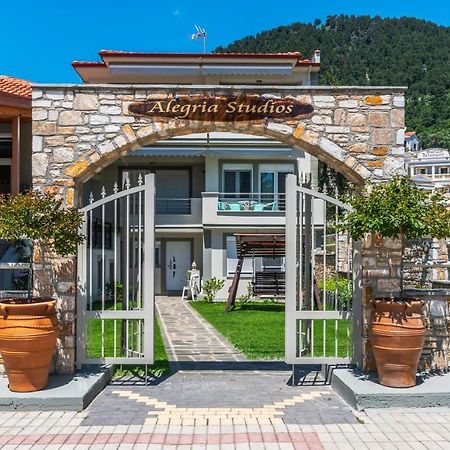 Alegria Studios Chrysi Ammoudia Exterior photo