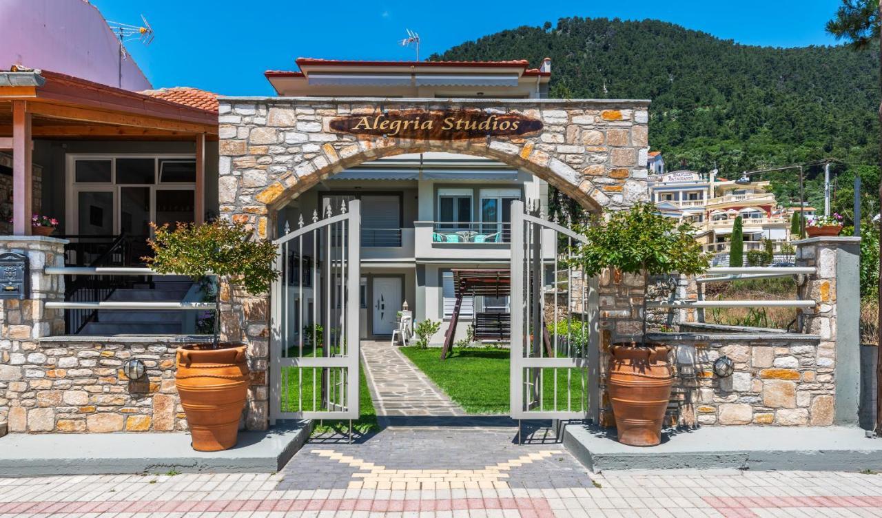 Alegria Studios Chrysi Ammoudia Exterior photo